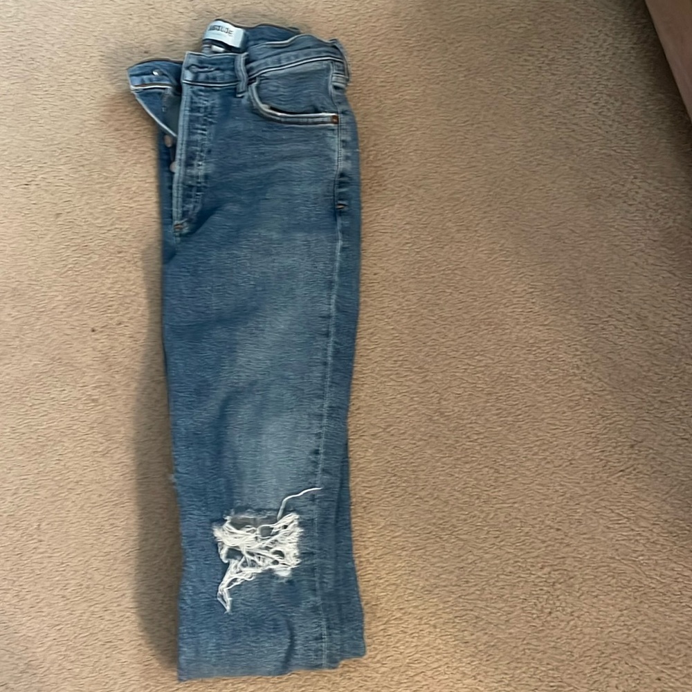 AGolde Nico high rise slim jeans